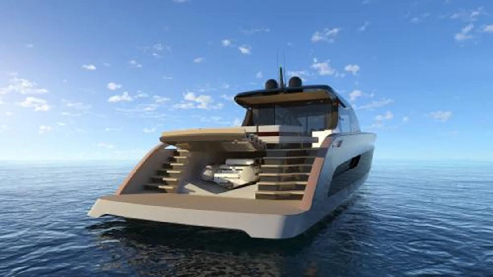 a boat on the water aboard G96 SPORT Yacht for Sale