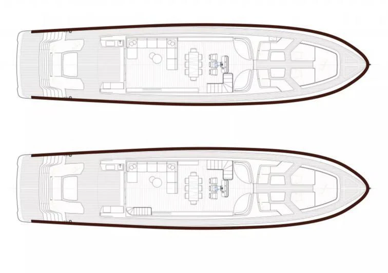 shape aboard G96 SPORT Yacht for Sale