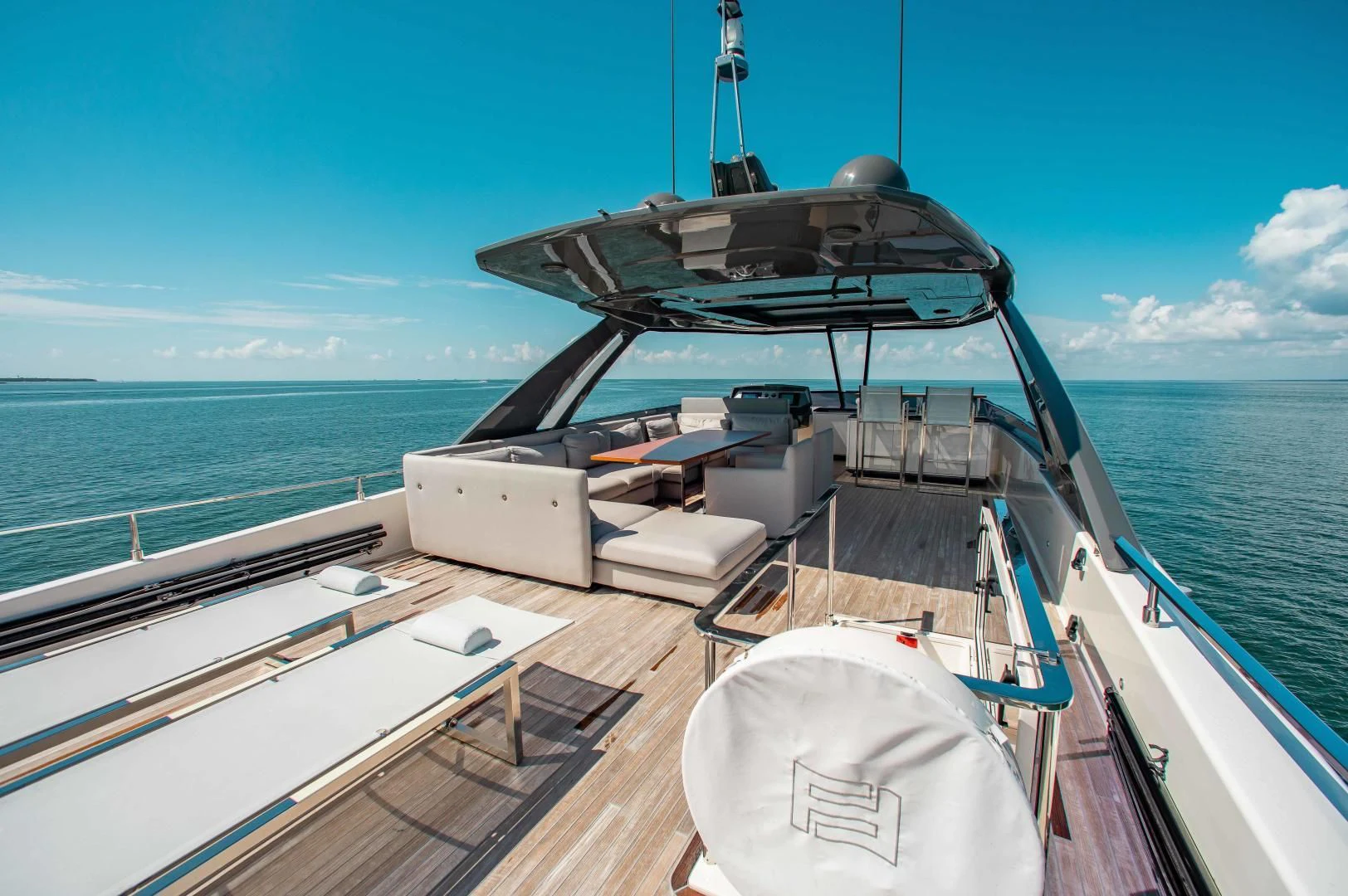 a boat on the water aboard CRAZY Yacht for Sale