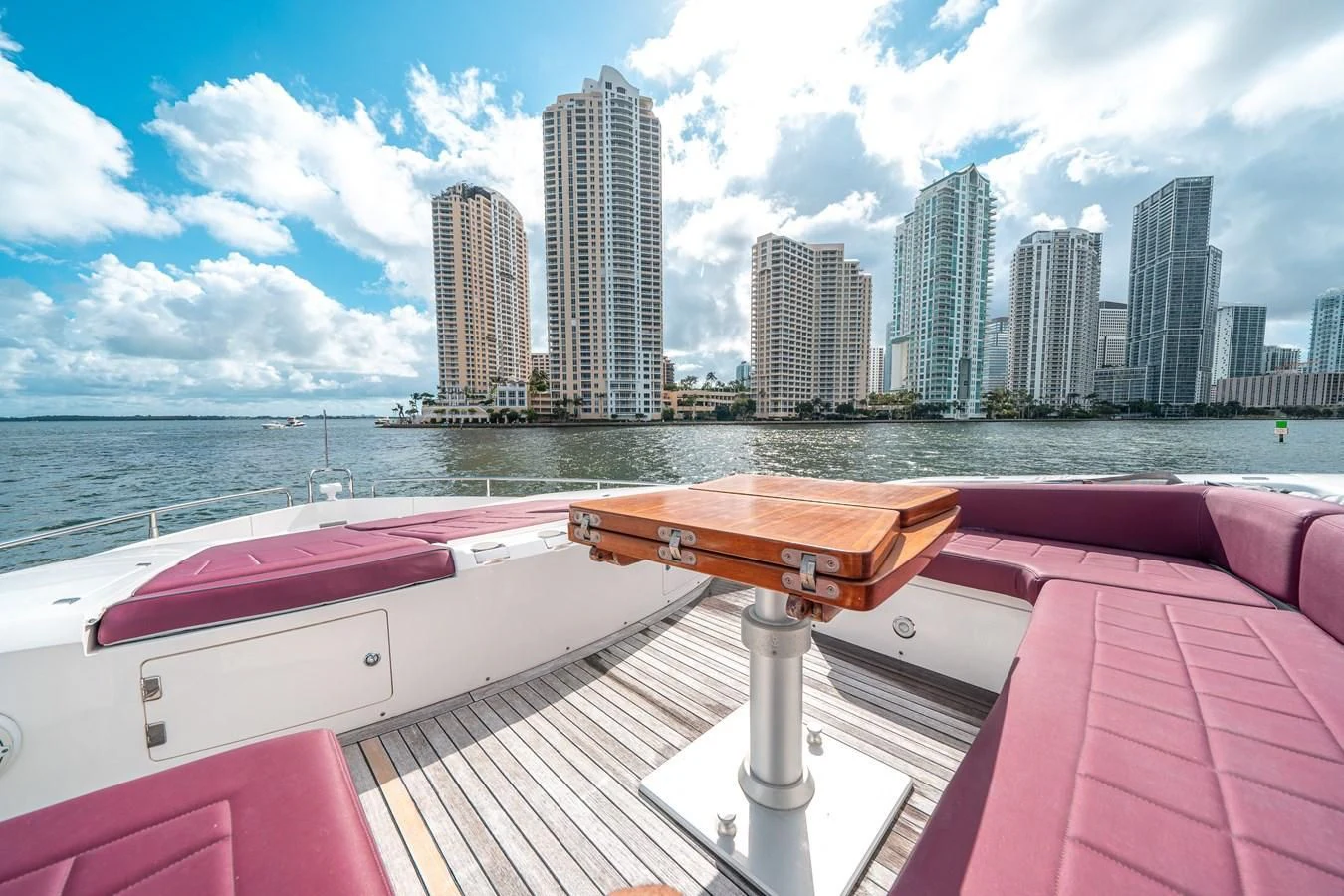 a boat on a body of water aboard SUNSEEKER 84 Yacht for Sale