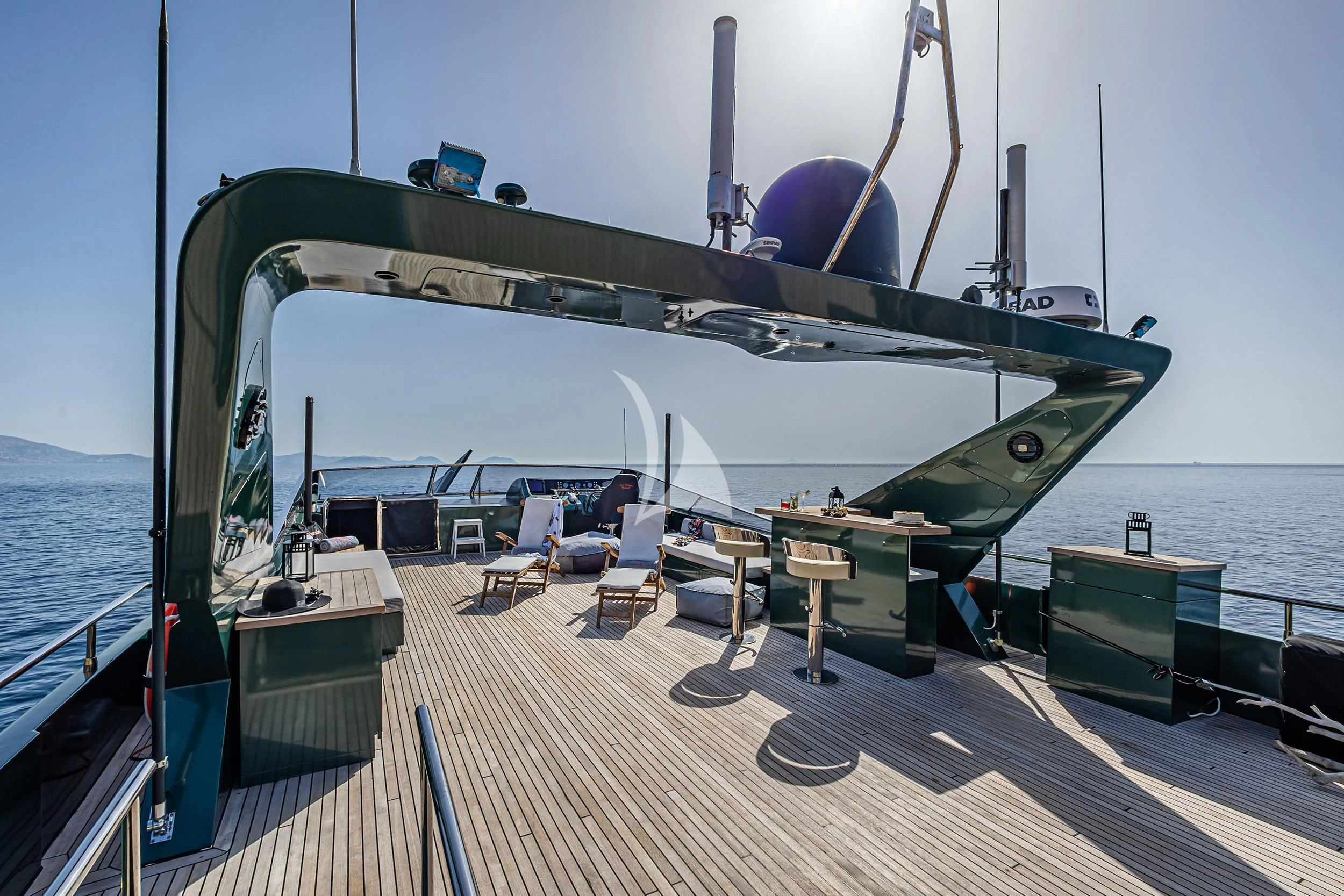a boat on the water aboard CAN'T REMEMBER Yacht for Sale