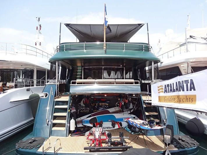 a boat with a canopy aboard CAN'T REMEMBER Yacht for Sale