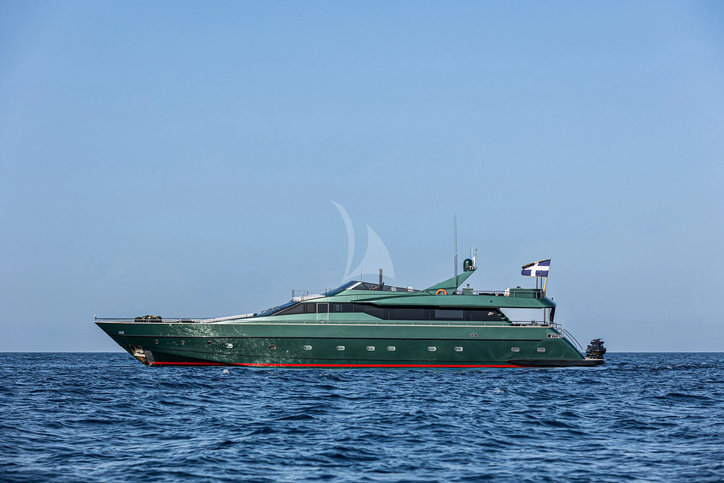 a boat in the water aboard CAN'T REMEMBER Yacht for Sale