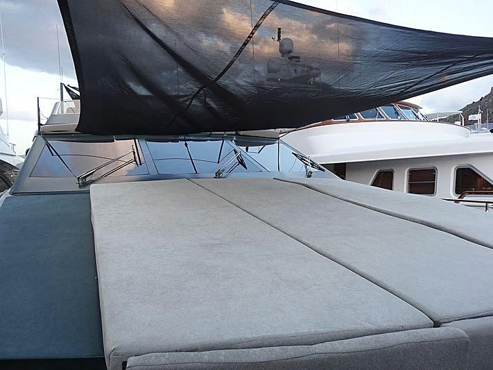 a close-up of a boat aboard CAN'T REMEMBER Yacht for Sale