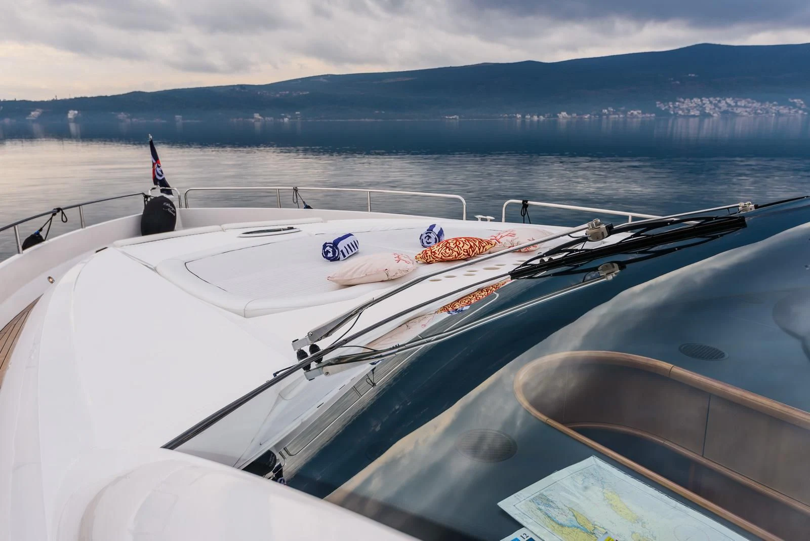 a boat with a fish on it aboard CAN'T REMEMBER Yacht for Sale