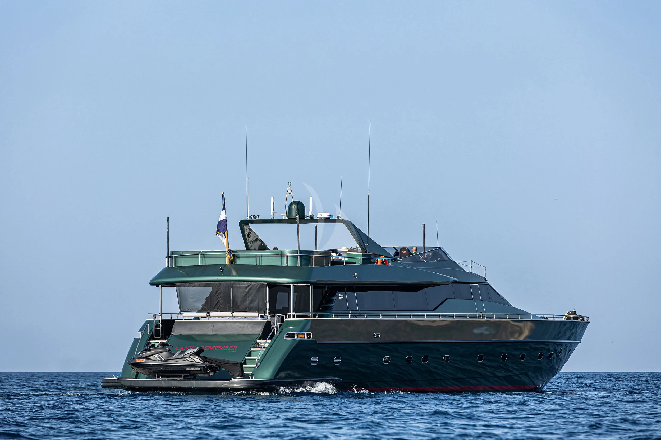 a boat in the water aboard CAN'T REMEMBER Yacht for Sale