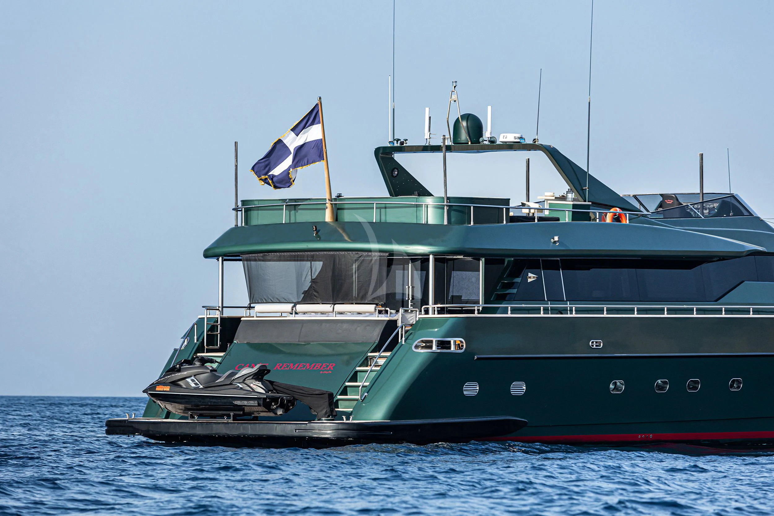 a boat on the water aboard CAN'T REMEMBER Yacht for Sale
