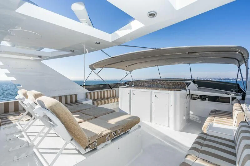 a boat on the water aboard PANACHE Yacht for Sale
