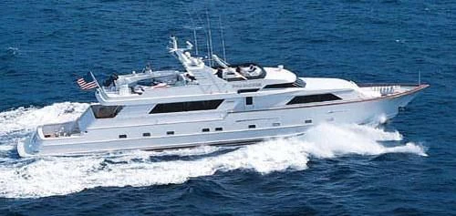 a ship in the water aboard PANACHE Yacht for Sale