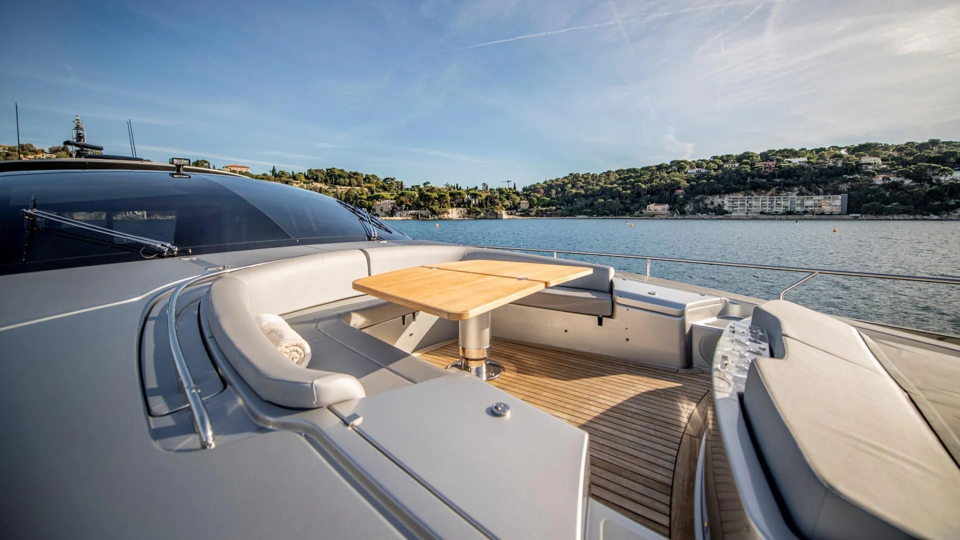 a boat on the water aboard WILDONE Yacht for Sale