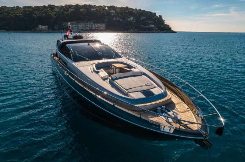 a boat on the water aboard WILDONE Yacht for Sale