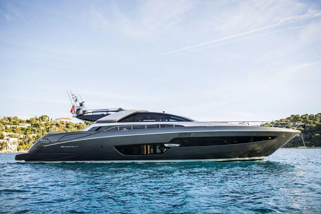 a boat on the water aboard WILDONE Yacht for Sale