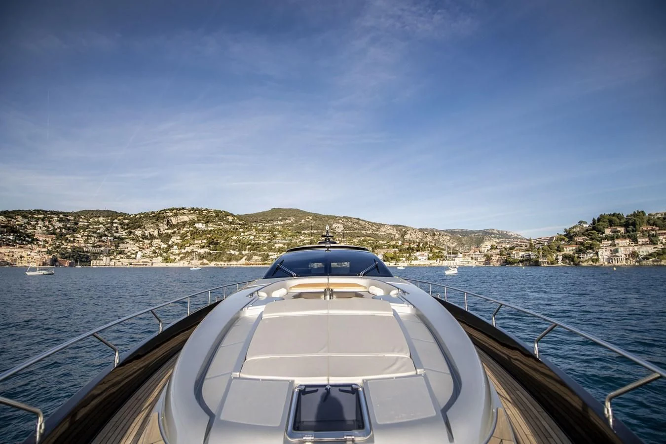 a boat on the water aboard WILDONE Yacht for Sale