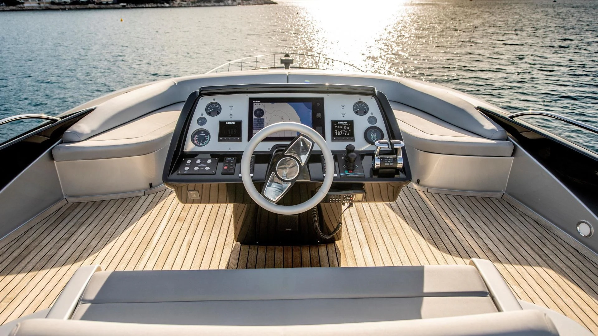 the interior of a boat aboard WILDONE Yacht for Sale
