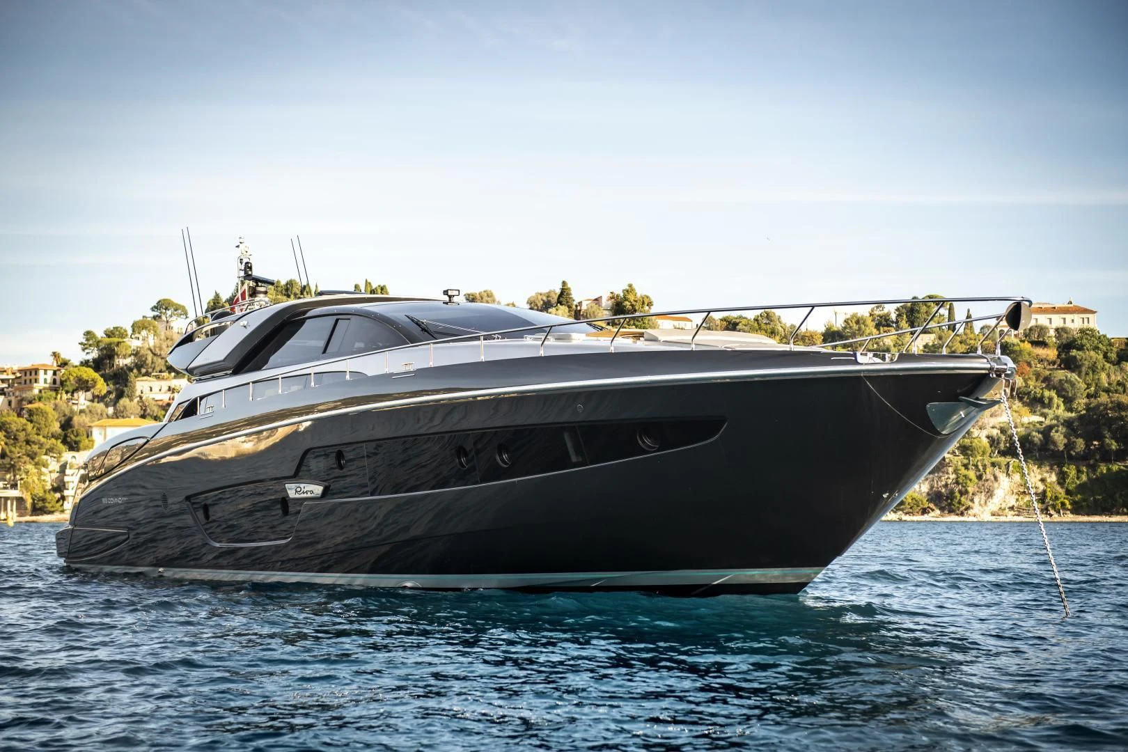 a boat on the water aboard WILDONE Yacht for Sale