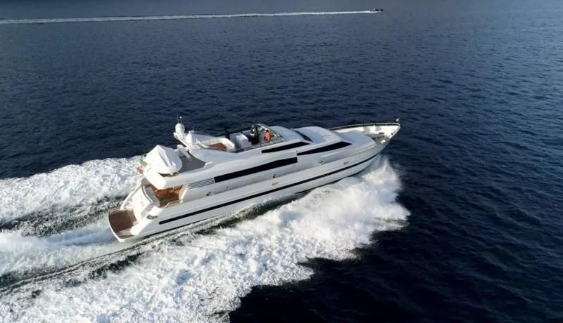a boat on the water aboard TOI MOI ET ROBY Yacht for Sale