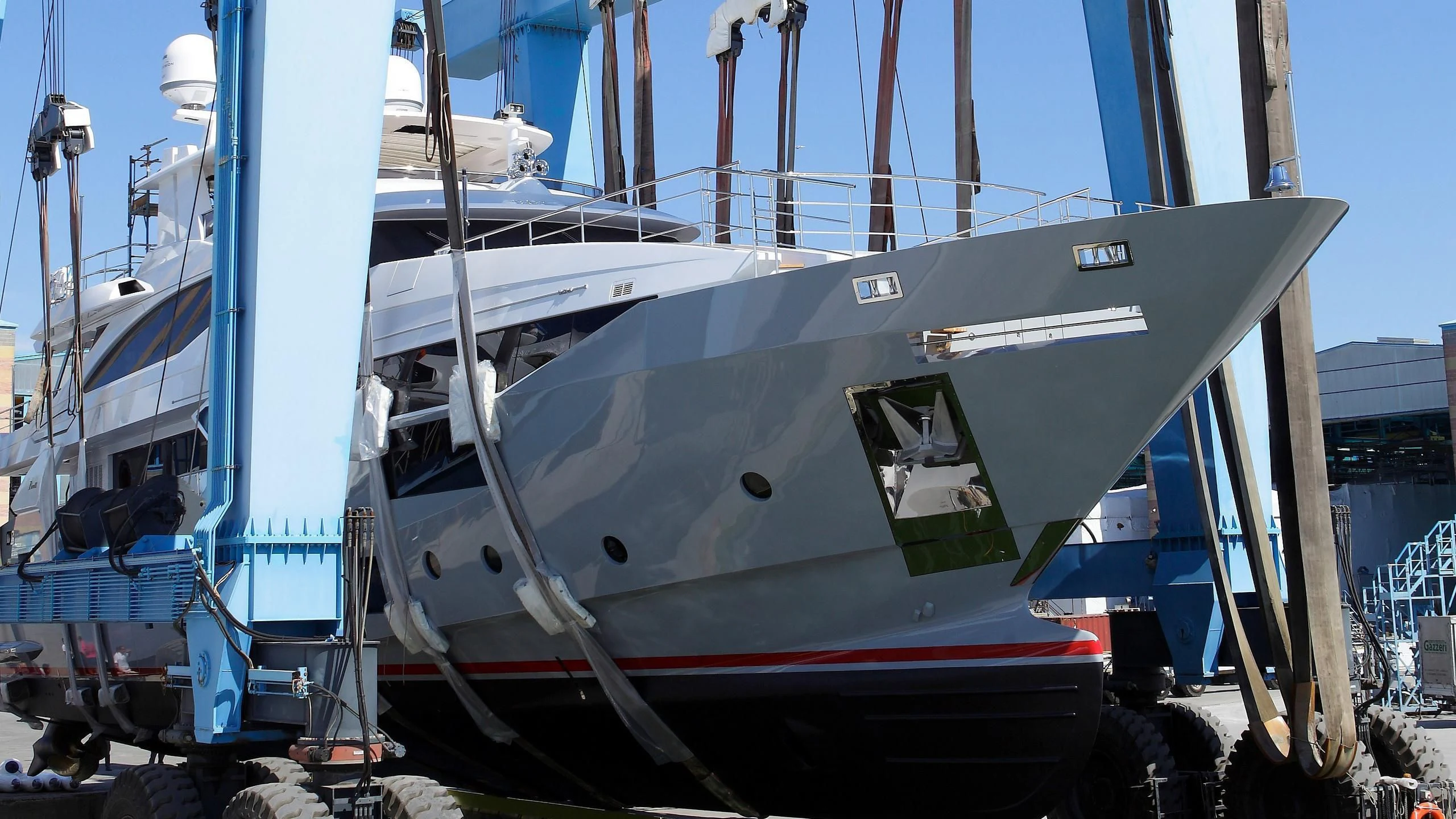 a boat on the water aboard DELIBERATELY LUCKY Yacht for Sale