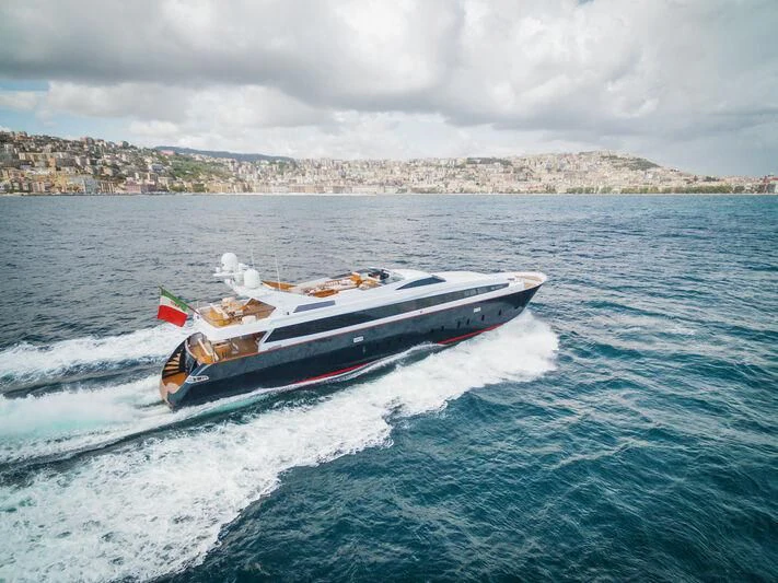 a boat on the water aboard ANGRA TOO Yacht for Sale