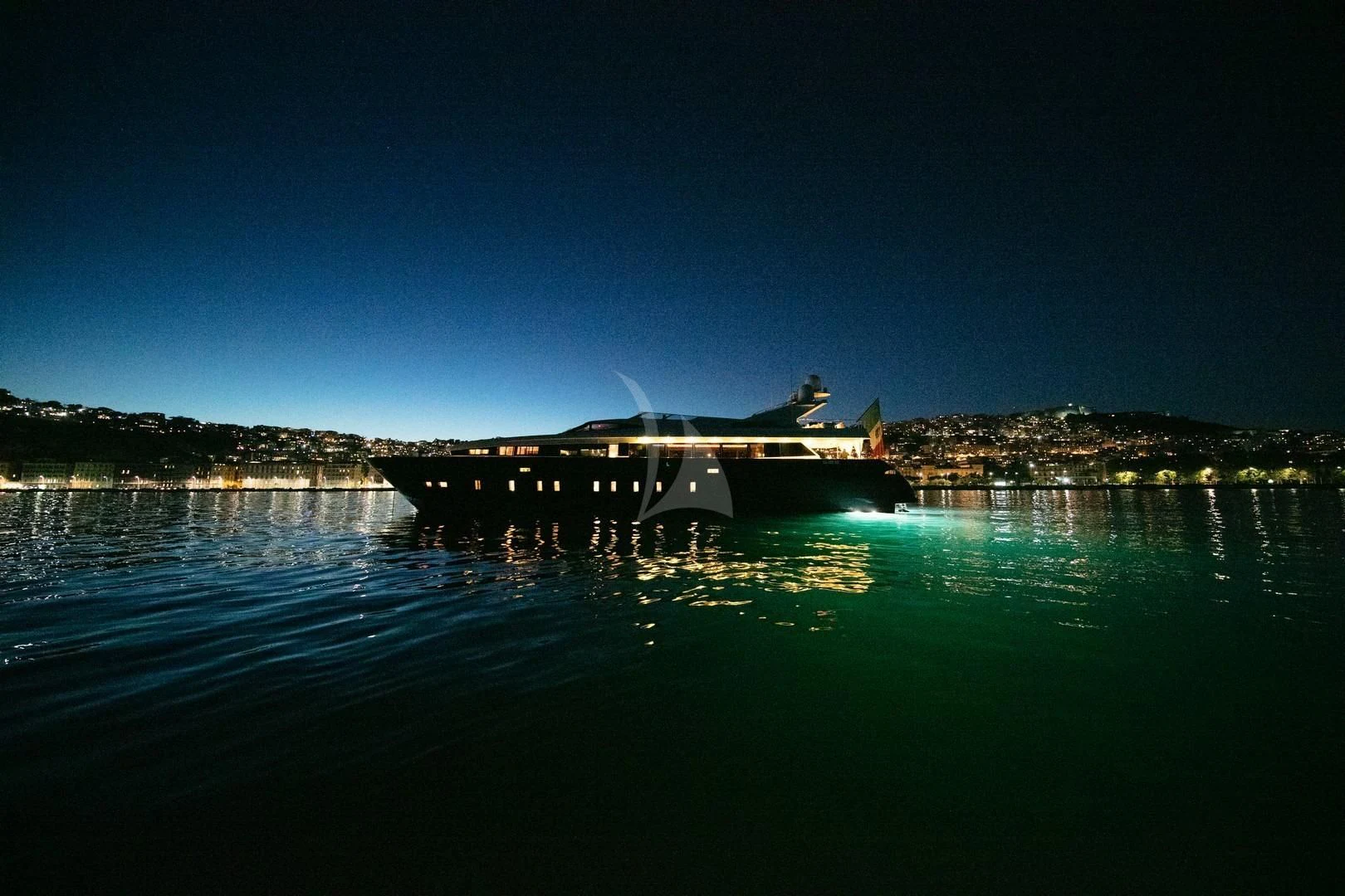 a boat on the water aboard ANGRA TOO Yacht for Sale