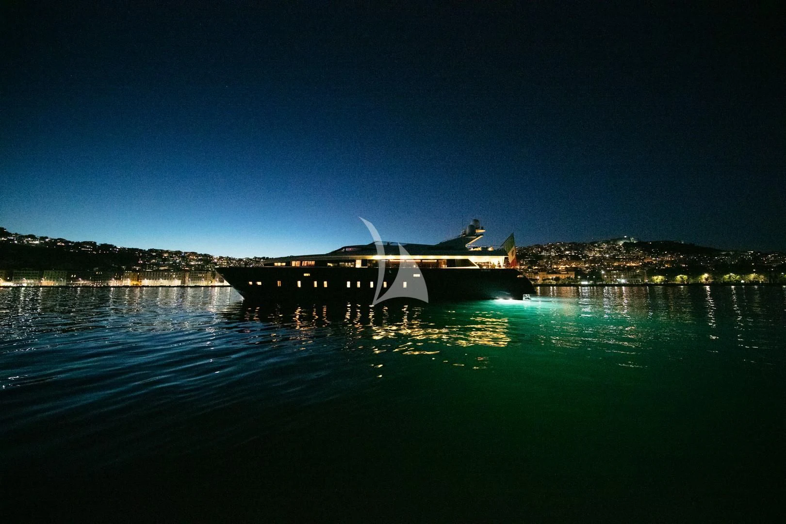 a boat on the water aboard ANGRA TOO Yacht for Sale