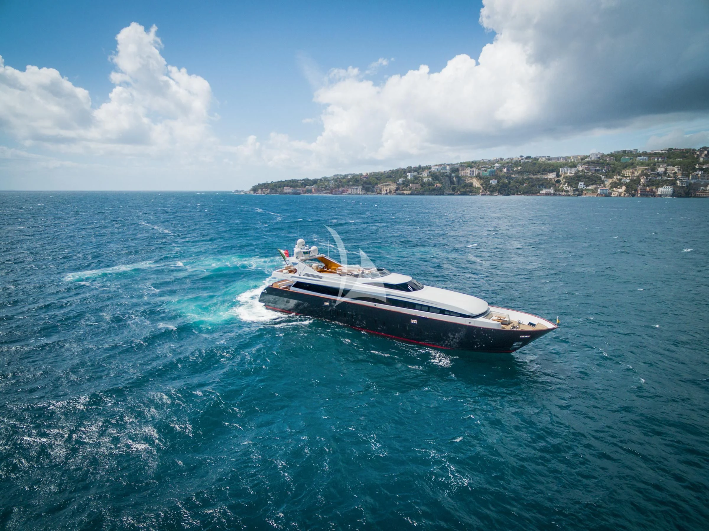 a boat on the water aboard ANGRA TOO Yacht for Sale