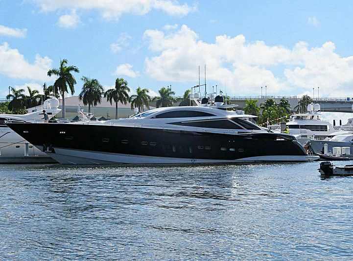 a boat in the water aboard SKY FALL Yacht for Sale