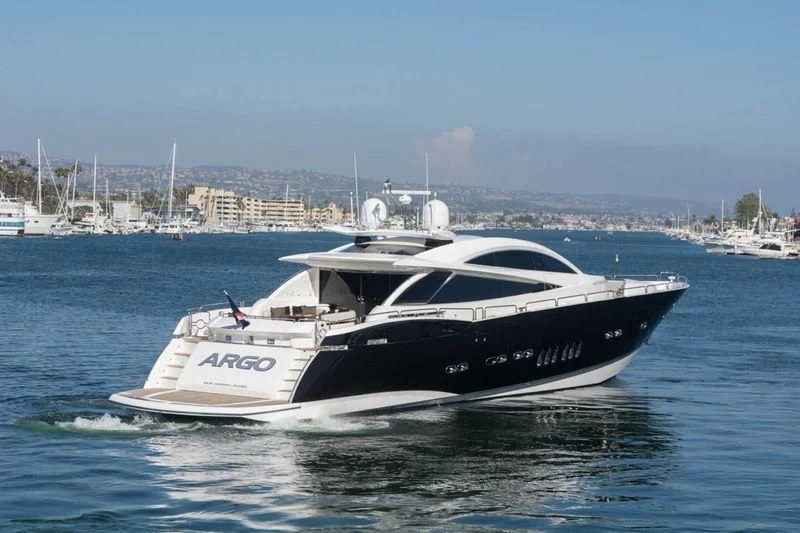 a boat on the water aboard SKY FALL Yacht for Sale