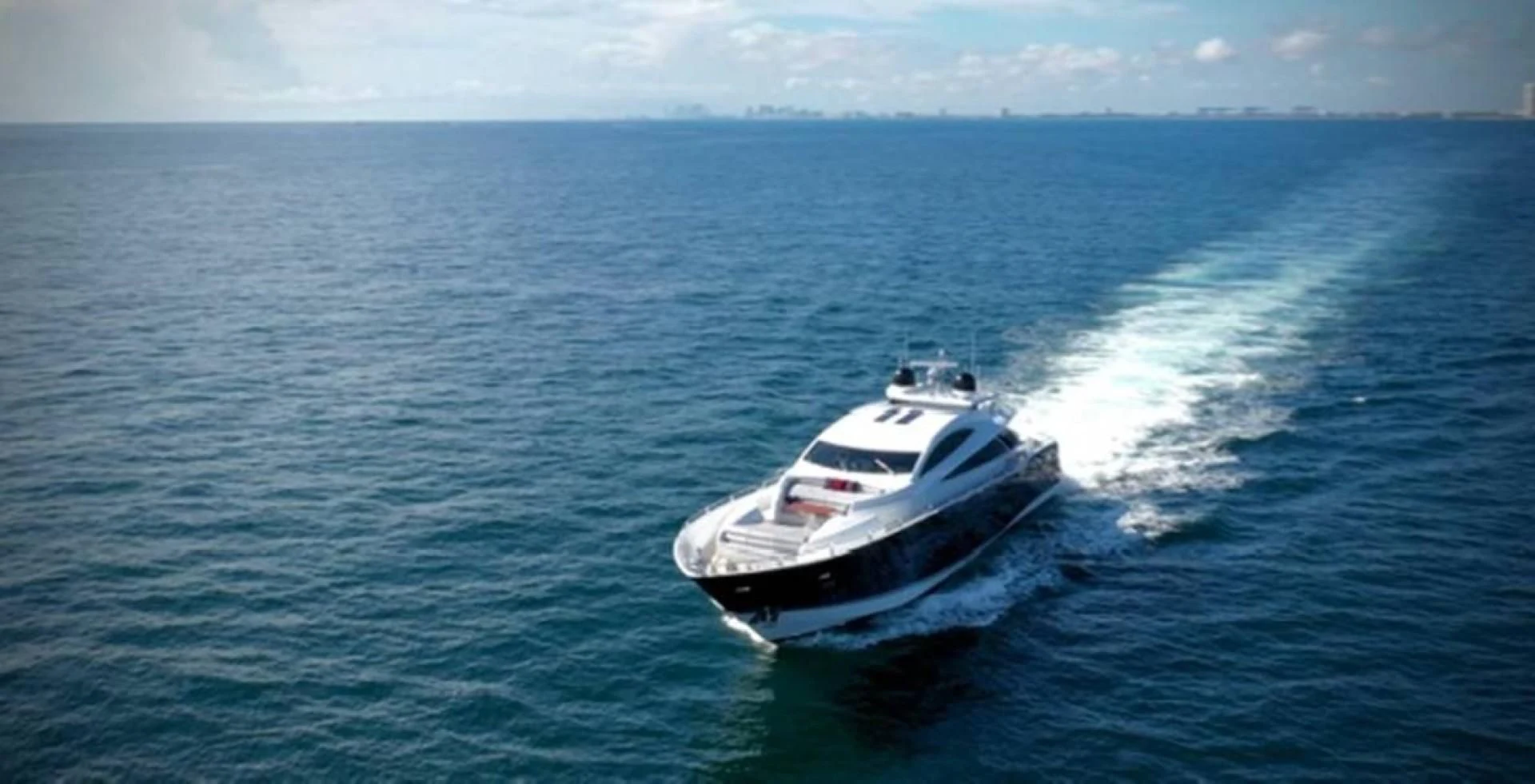 a boat on the water aboard SKY FALL Yacht for Sale