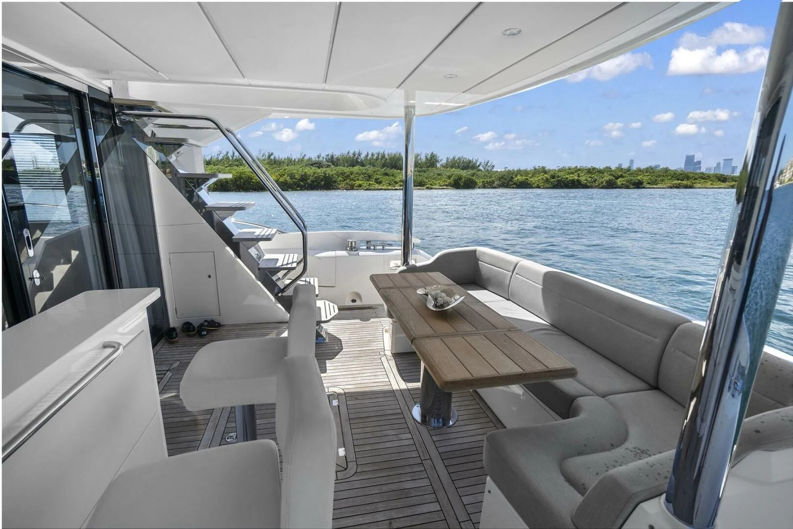 a boat on the water aboard EXIT Yacht for Sale