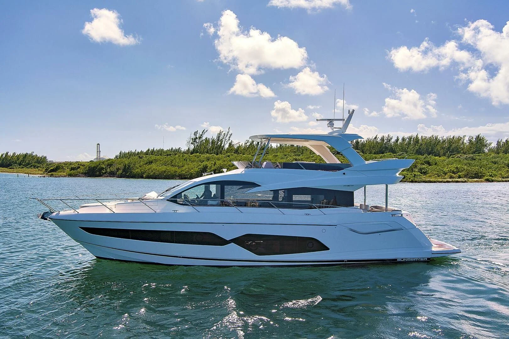 a boat on the water aboard EXIT Yacht for Sale