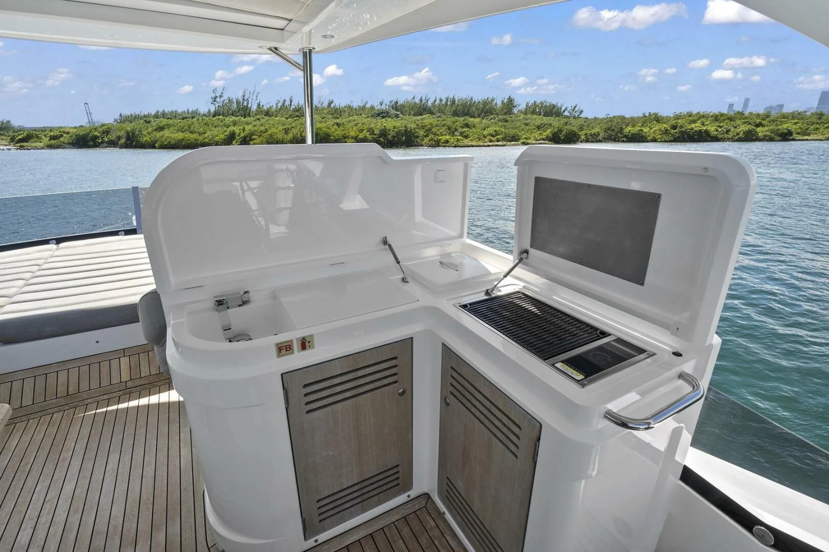 a boat on the water aboard EXIT Yacht for Sale