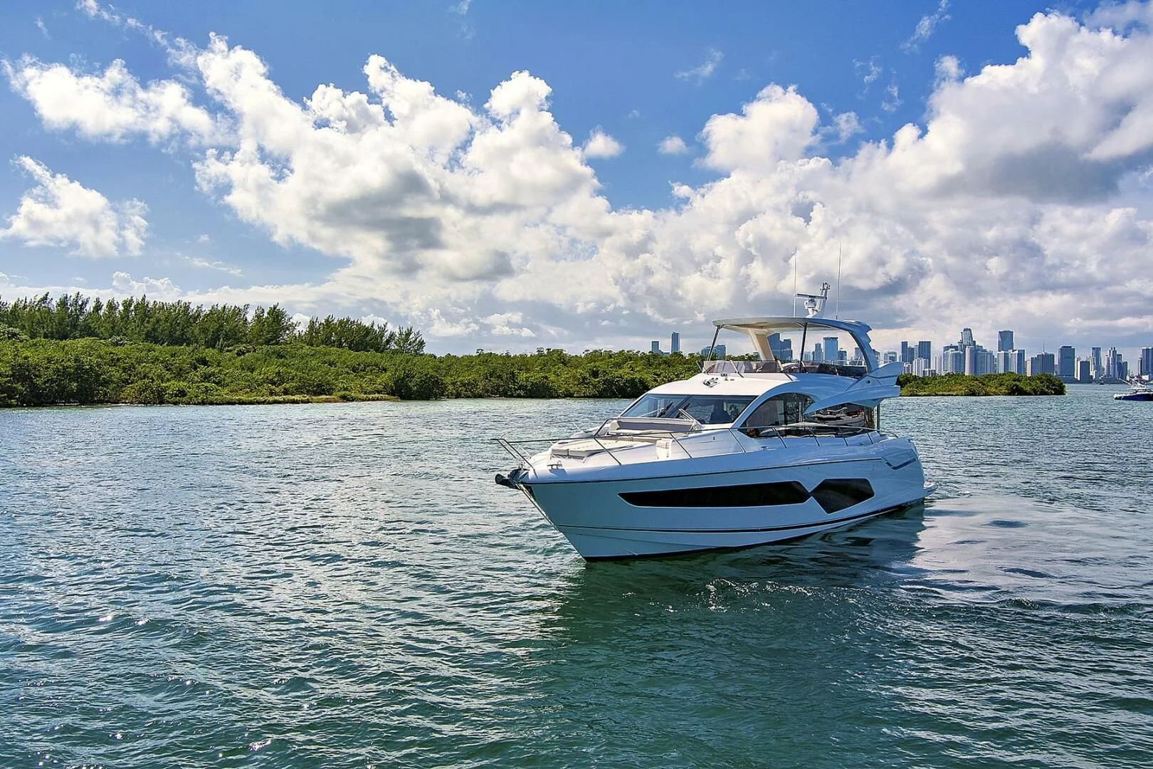 a boat on the water aboard EXIT Yacht for Sale