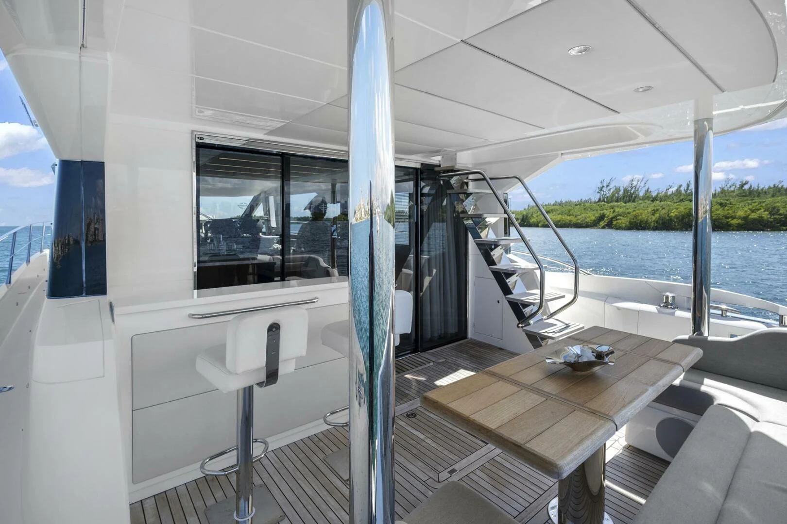 a boat on the water aboard EXIT Yacht for Sale