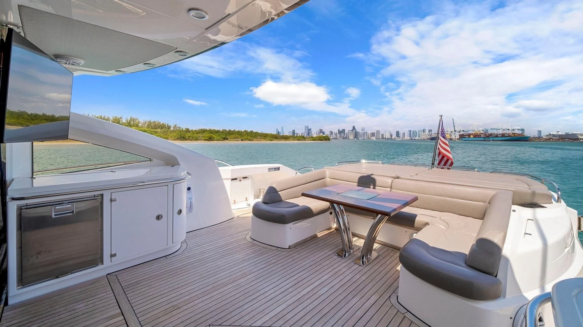 a boat on the water aboard WOODEVER Yacht for Sale