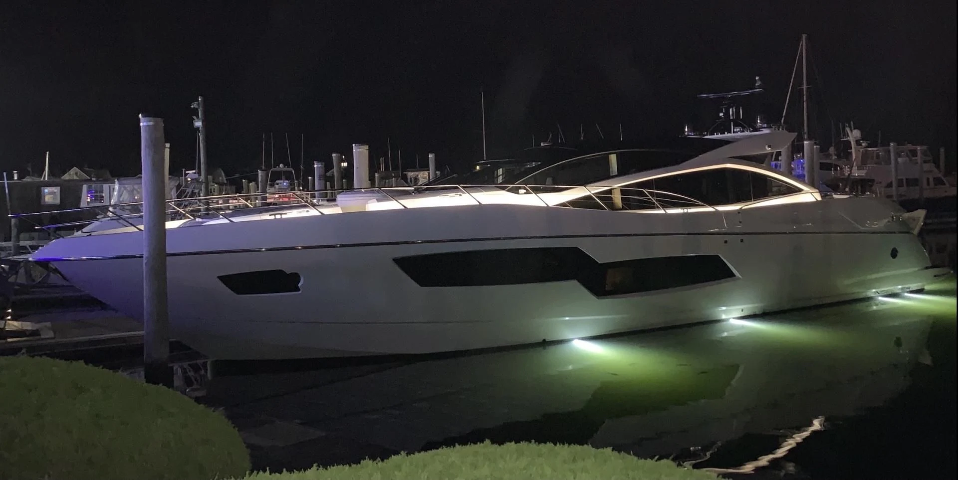 a boat parked on the water aboard WOODEVER Yacht for Sale