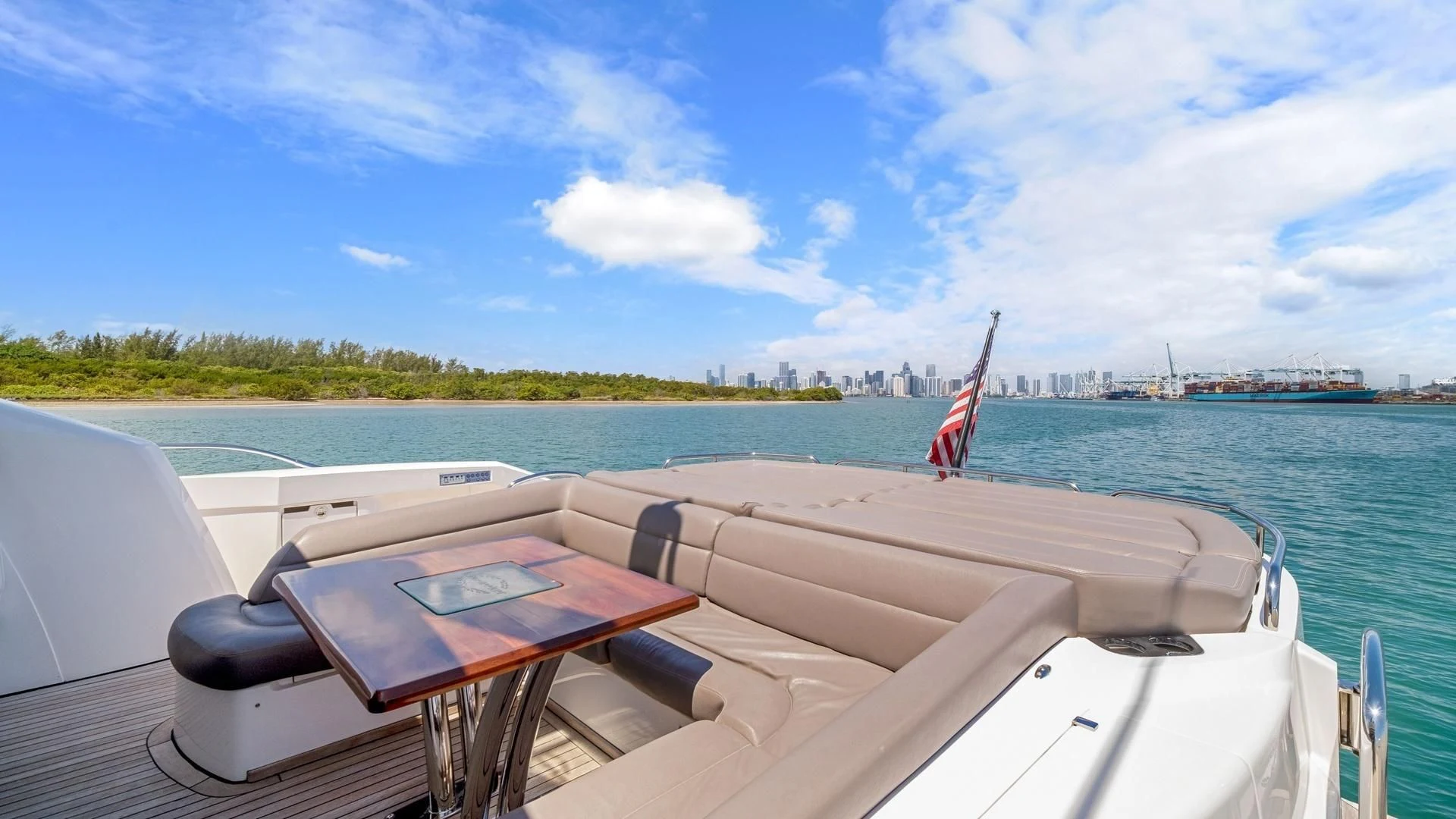 a boat on the water aboard WOODEVER Yacht for Sale