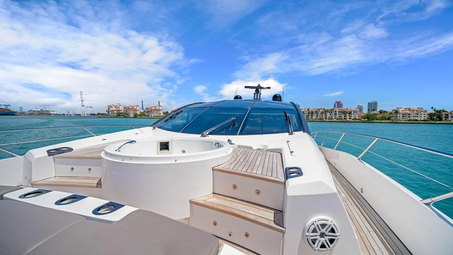 a boat on the water aboard WOODEVER Yacht for Sale