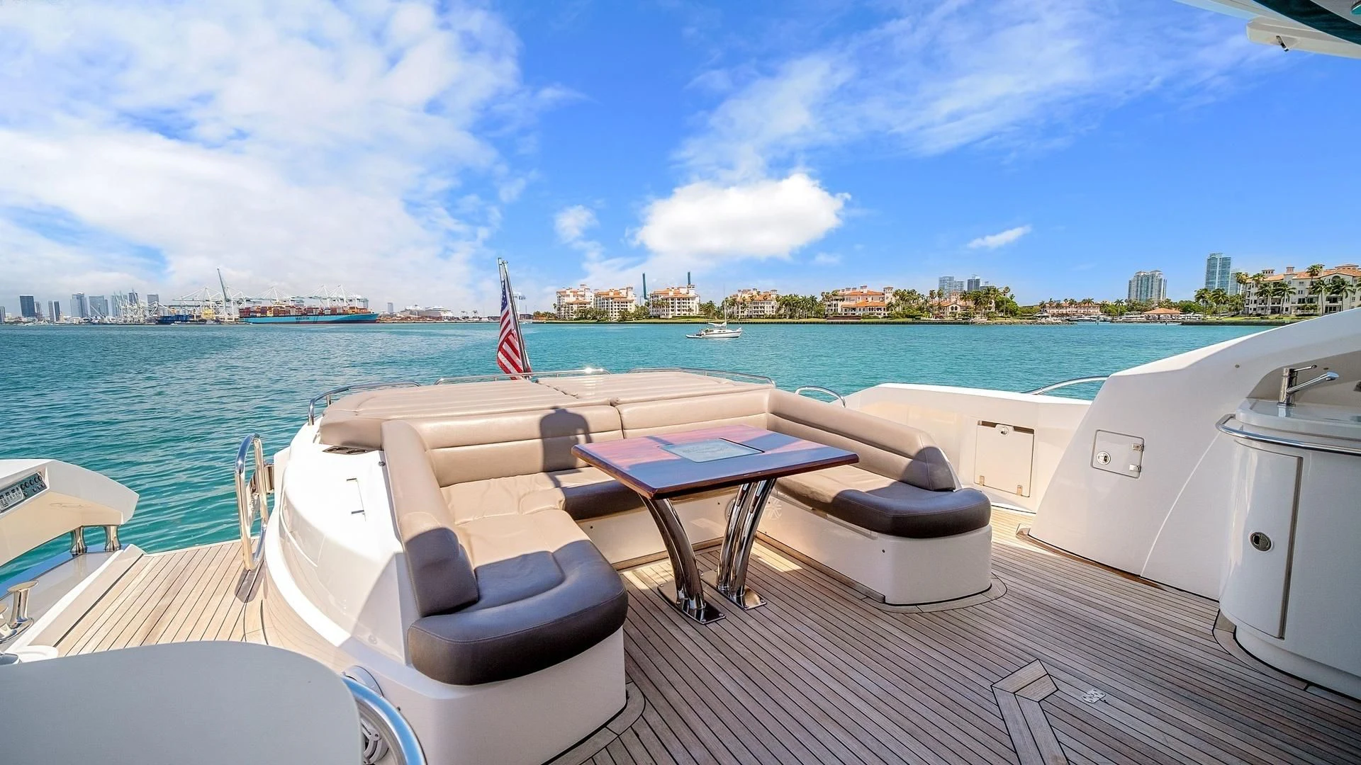 a boat on the water aboard WOODEVER Yacht for Sale