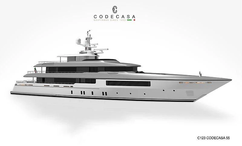 a white and black boat aboard FRAMURA Yacht for Sale
