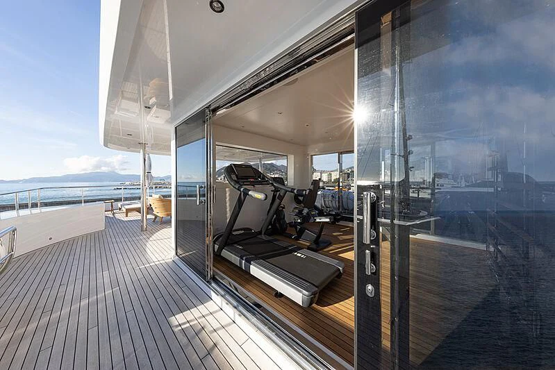 a boat on the water aboard FRAMURA Yacht for Sale