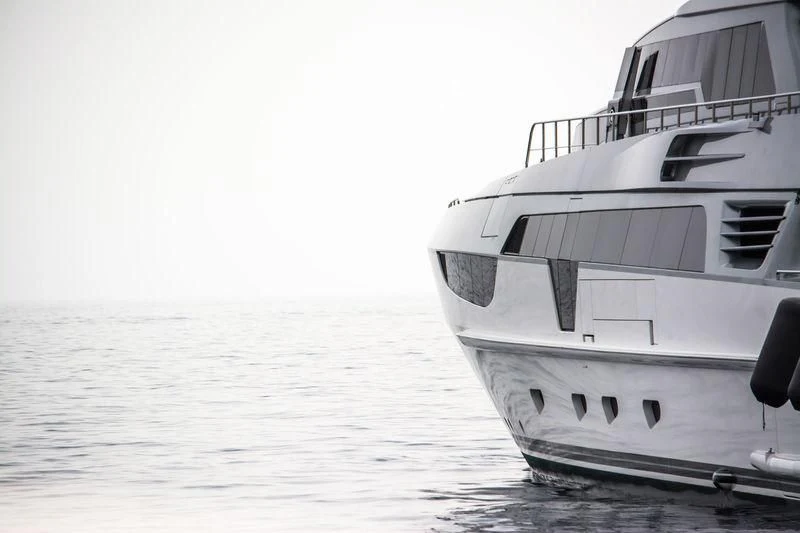 a boat in the water aboard ANTALIS Yacht for Sale