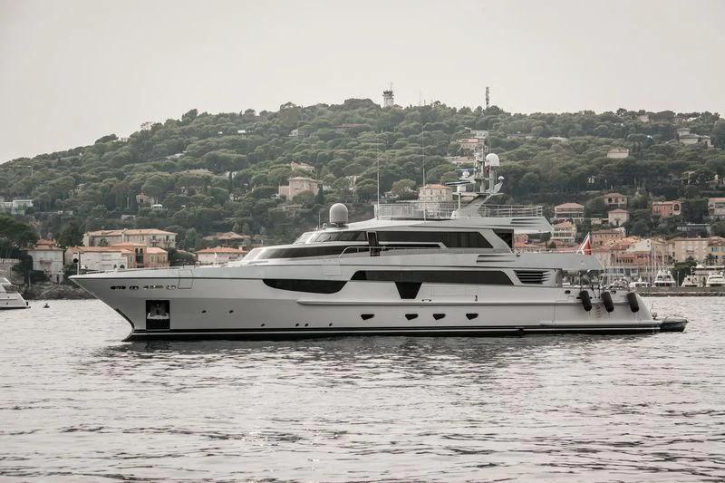 a boat on the water aboard ANTALIS Yacht for Sale