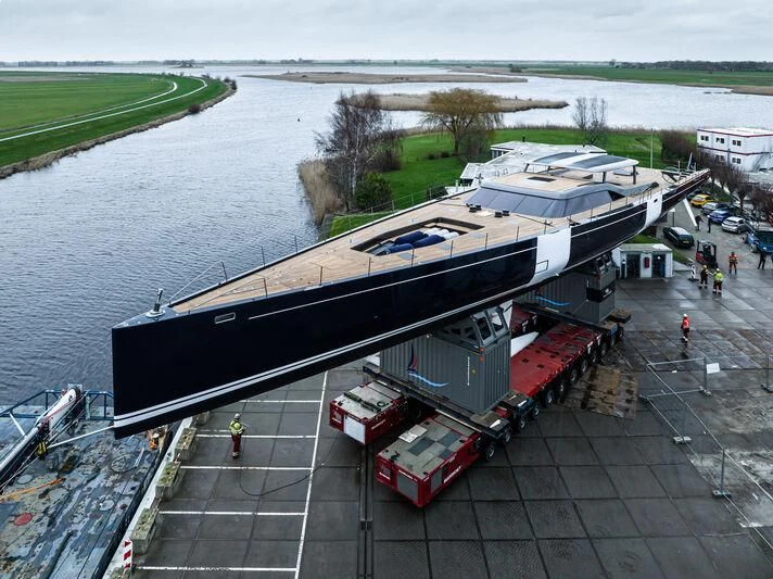 a large solar panel on a roof aboard NILAYA Yacht for Sale