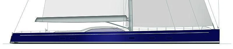 a blue and black computer screen aboard NILAYA Yacht for Sale