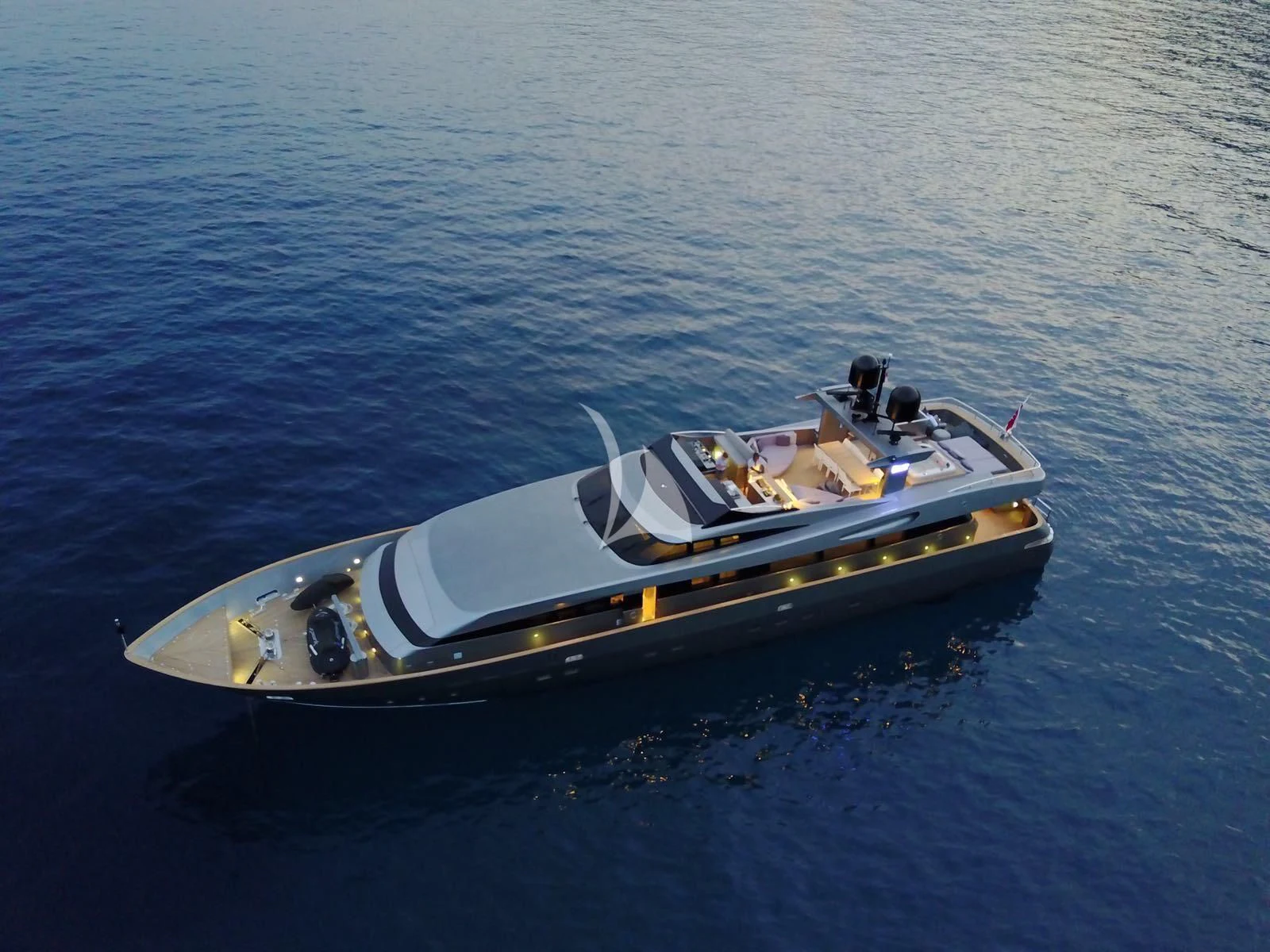 a boat on the water aboard IROCK Yacht for Sale
