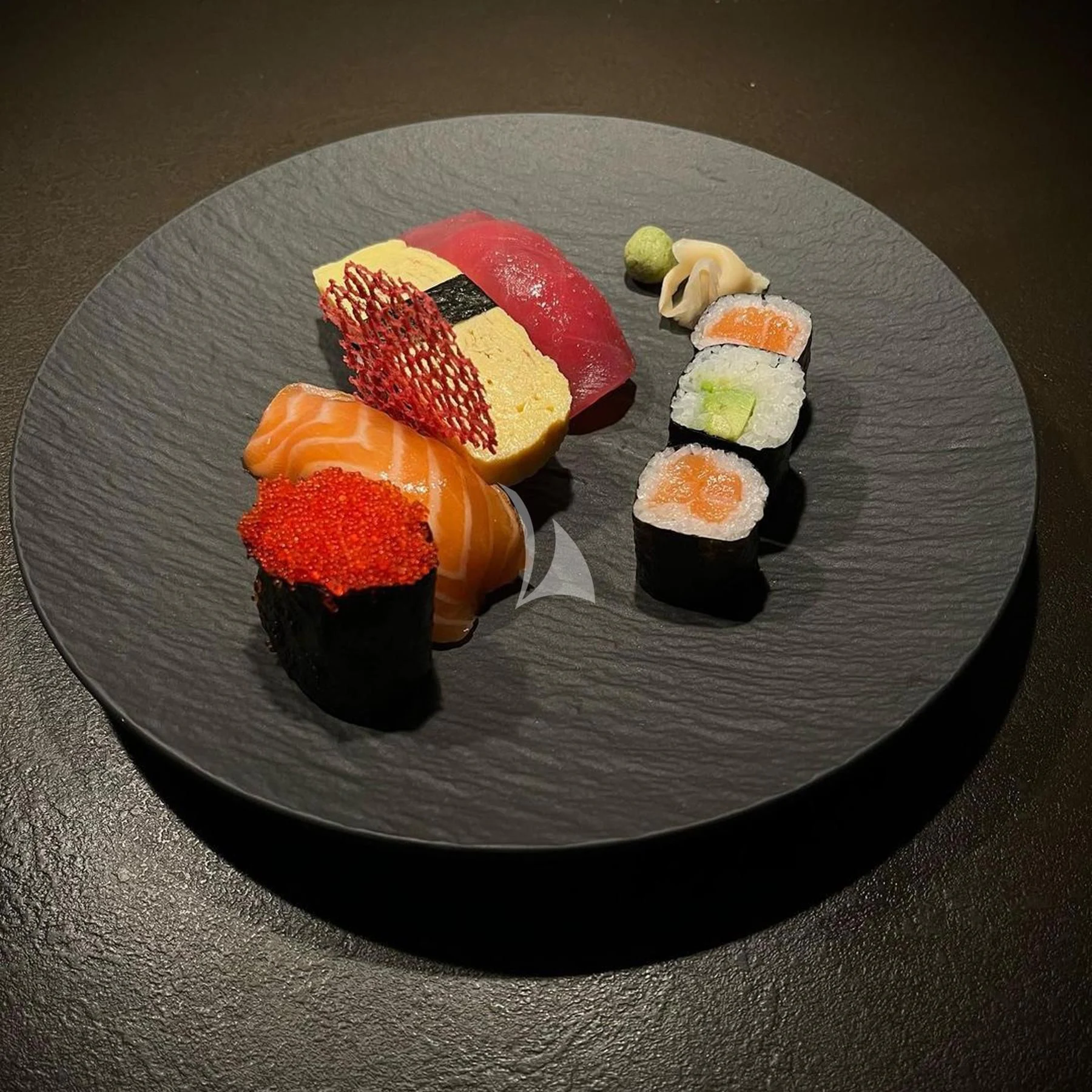 a plate of desserts aboard IROCK Yacht for Sale