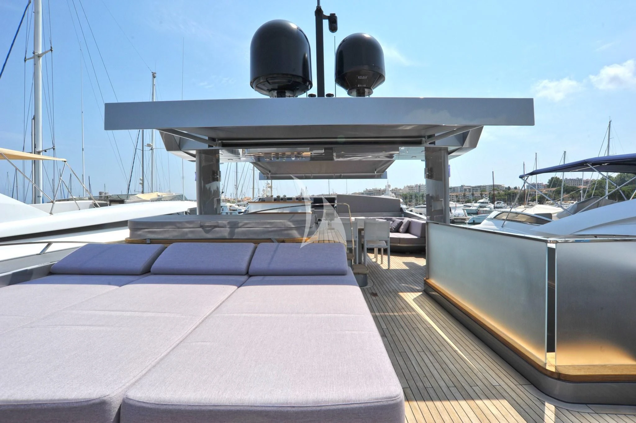 a boat on the water aboard IROCK Yacht for Sale