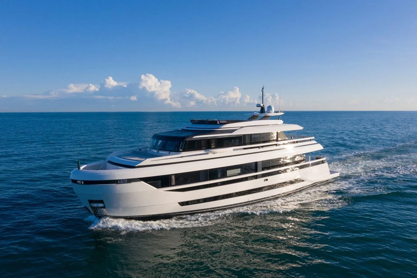 a boat in the water aboard X96 TRIPLEX HULL.4 Yacht for Sale
