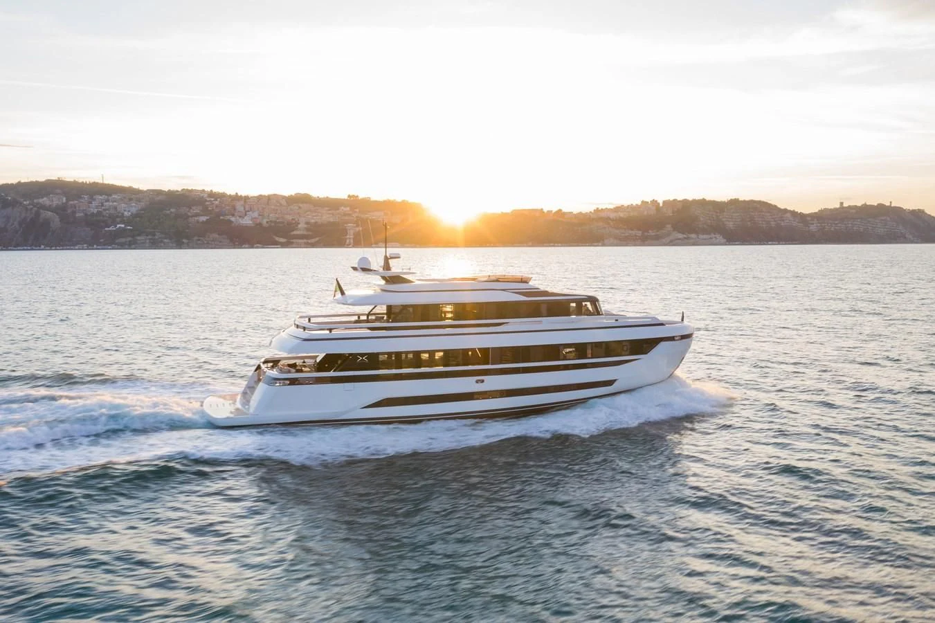 a boat on the water aboard X96 TRIPLEX HULL.4 Yacht for Sale