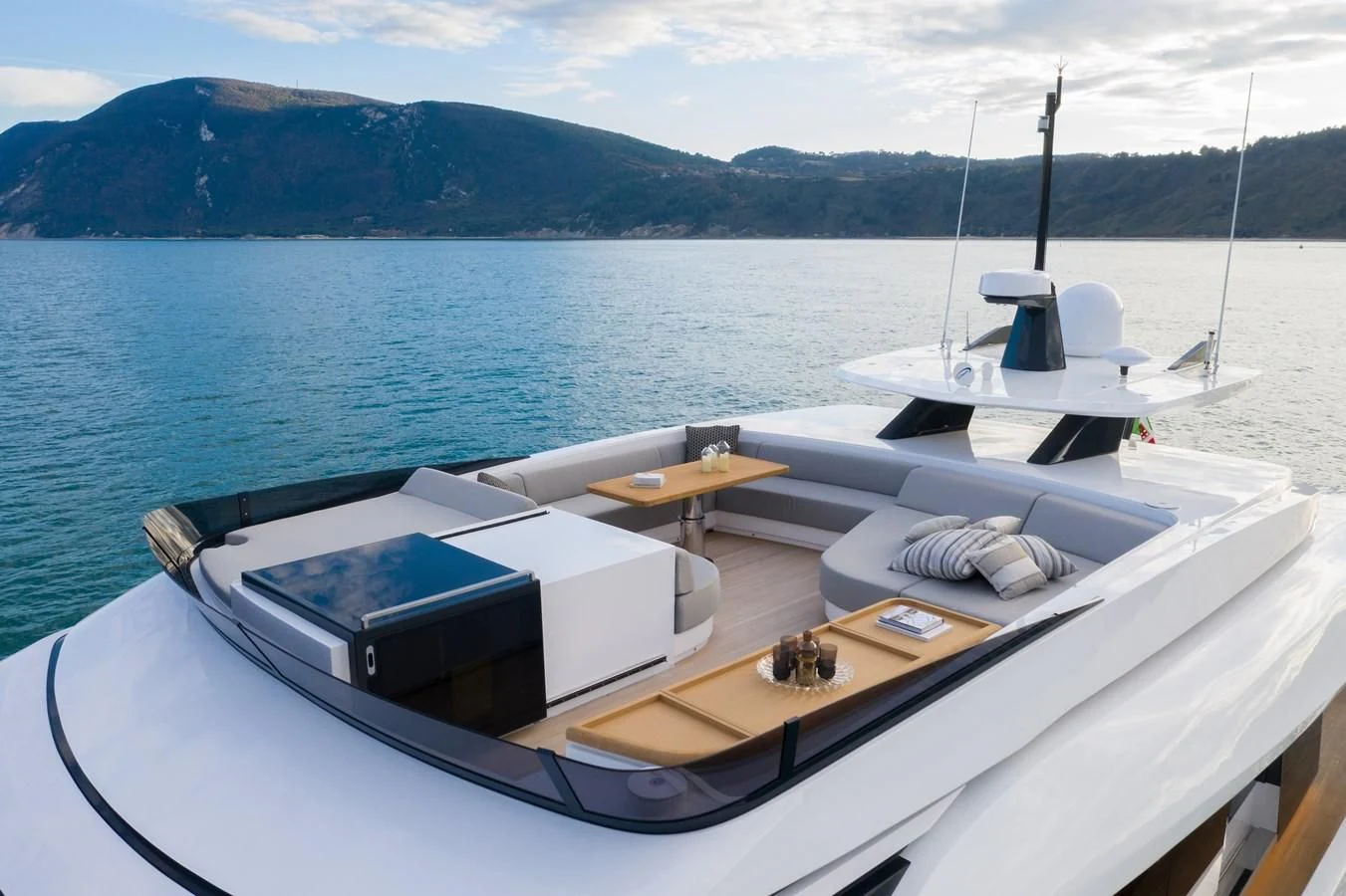 a boat on the water aboard X96 TRIPLEX HULL.4 Yacht for Sale
